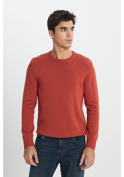 Lee Regular Fit Normal Kesim Turuncu Triko Kazak L242474700 Turuncu