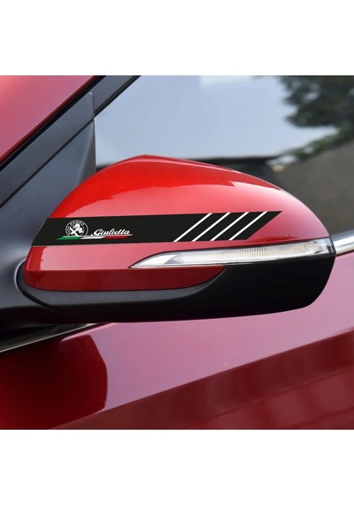 Alfa Romeo Guiletta Yan Aynalar Selefon Kaplama Sticker Seti (551226668)