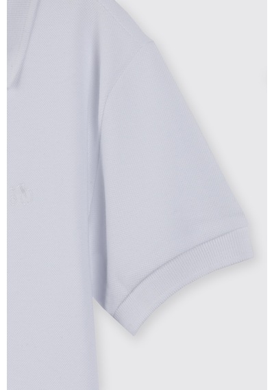 Panço Erkek Çocuk Beyaz Polo Yaka Tişört 2501bk05002