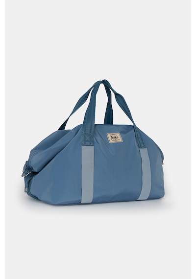 İcone Bag Icone Mat İçin Fermuar Kapamalı Yoga, Pilates, Fitness ,gym Spor Çantası Mavi