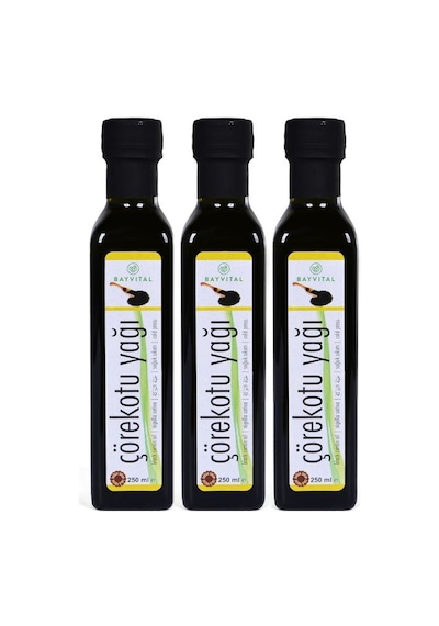Bayvital Çörekotu Yağı 3 x 250 ML