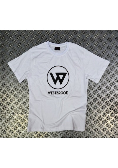 Stoned&Fame Oklahoma - Russell Westbrook Baskılı T-shirt Beyaz