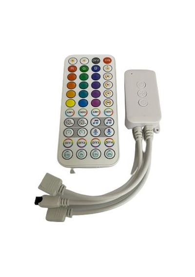 Hazarled Tuya Destekli Wifi Kontrollü RGB Şerit Led Kontrol Cihazı 5-24V