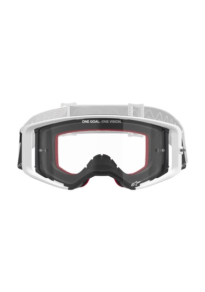 Alpinestars Supertech Corp Goggle Kross Gözlüğü Beyaz
