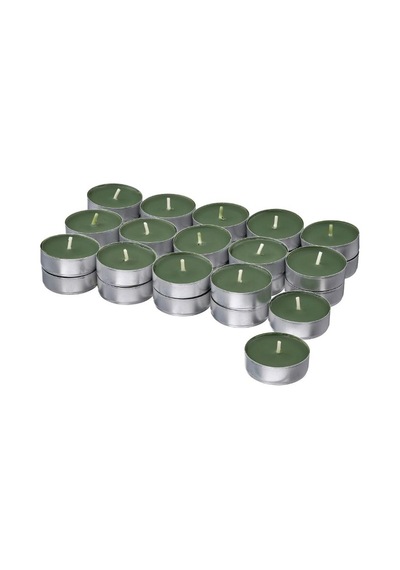 Ikea Jamtskogen 30'li Tealight Mum 3,8 X 3 Cm Çam - Yosun Haki