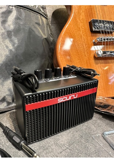 Lespaul Elektro Gitar Seti Mini Amfili Kılıflı Askılı Kablolu Pena Ve Aksesuarlı Natural