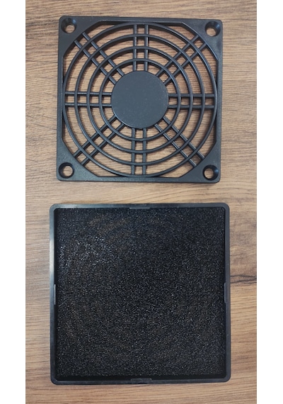 80x80 Fan Süngerli Toz Filtresi