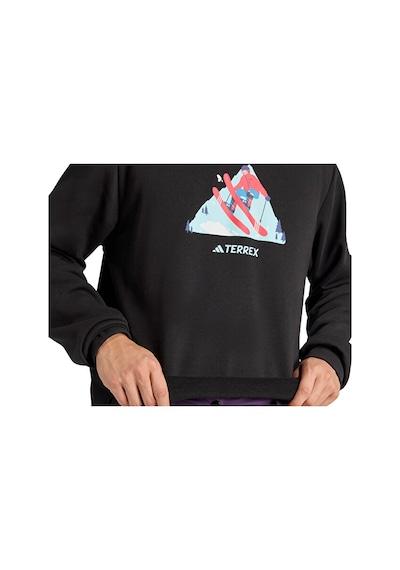 Adidas Snow Crew Unisex Outdoor Sweatshirts Ke2320 Siyah Siyah