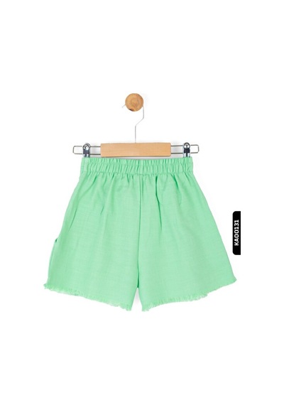 Xo Kids Kız Çocuk Şort 4-8 Yaş 56509 Yeşil