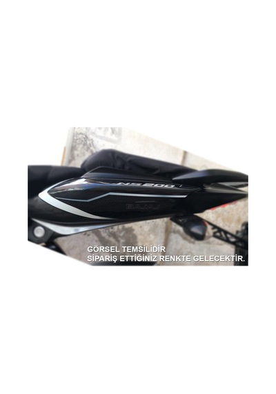 Bajaj Pulsar NS 200 Kuyruk Pad Set Midnight Serisi Siyah-Neon Sarı