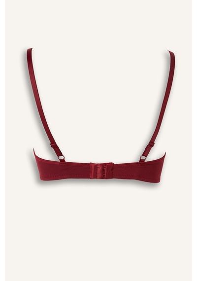 Defacto Pamuklu Kaplı Pedli Balensiz Bra X9027az26aubr285 Bordo-br285