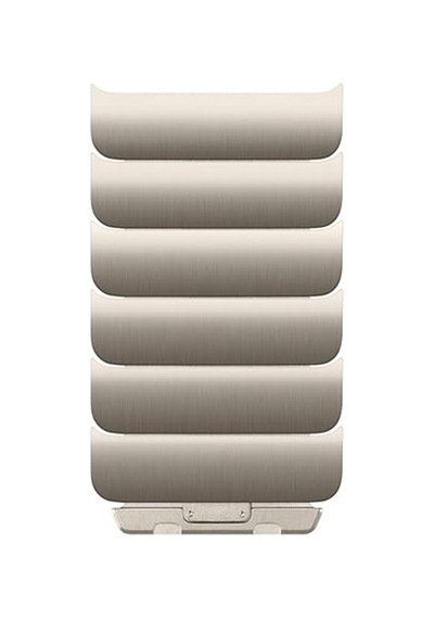 Watch Band - 46 Mm Baklalı Model Natürel Bilezik Kiti Sku: Smg8690010106803