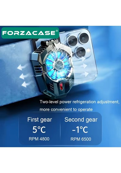 6500 RPM Kablolu Işıklı Telefon Soğutucu Isı Önleyici Fan - FC563