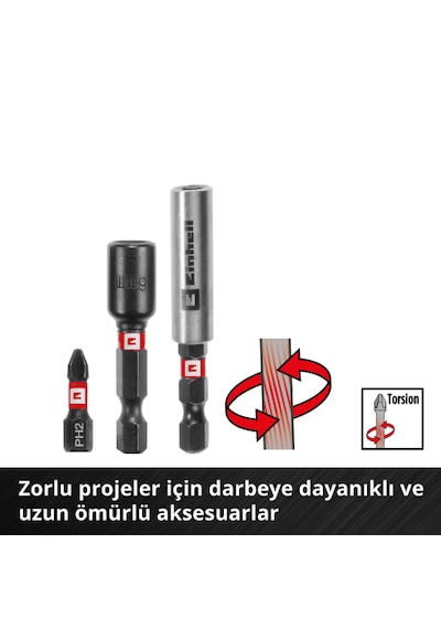 Einhell M-CASE 39 Parça Kombi ve Matkap Uç Seti - 49108759