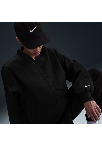 Destroyer Woven Jacket Kadın Siyah Ceket Siyah