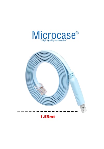 1.8mt Usb 2.0 Usb'den Rj45'e Çeviren Konsol Kablosu Al3948