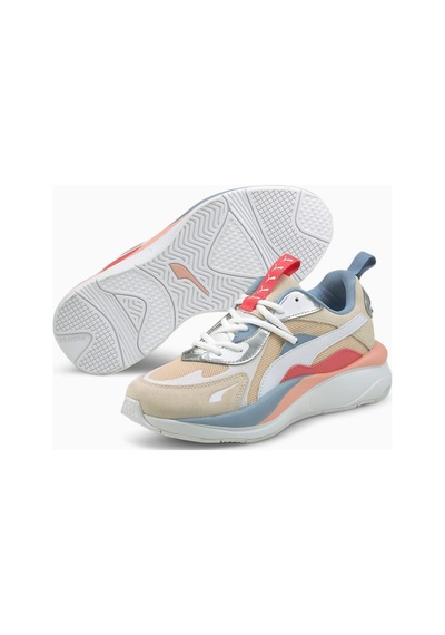 Puma Rs-curve Karışık/renkli Kadın Spor Ayakkabı Dar Kalıp Krem