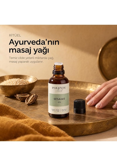 Susam Yağı,%100 Saf Ve Doğal, Soğuk Sıkım, 50 Ml Diğer