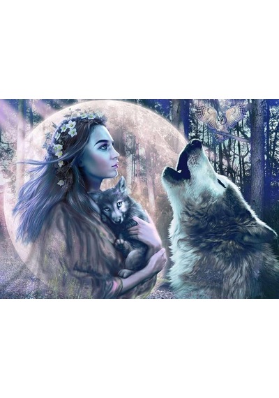 Ravensburger 1000 Parça Moonlight Magic Puzzle