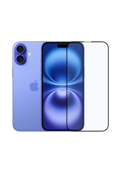Safeus Tam Kaplayan Parmak İzi Bırakmayan Safir Ekran Koruyucu Cam , Apple Uyumlu iPhone 16 Plus İle