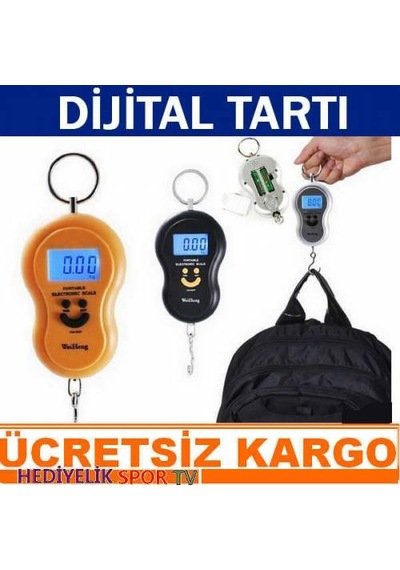 40 Kg Lık Dijital El Tartısı El Terazisi Tartı