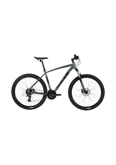 Bisan Mtx7300 27.5 Jant 24 Vites 48cm Erkek Dağ Bisikleti Gri - Yeşil Gri - Yeşil