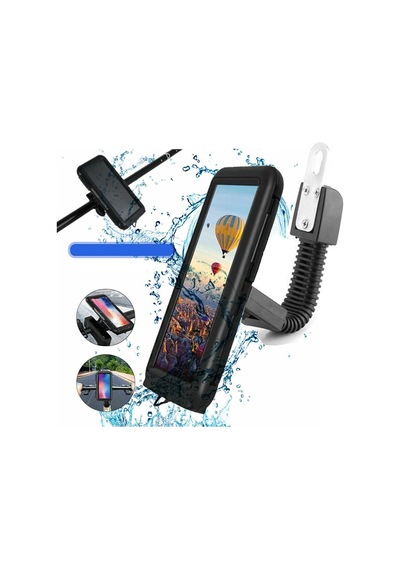 Powertec Motosiklet Telefon Tutucu Bisiklet Telefon Tutucu Su Geçirmez Suporte