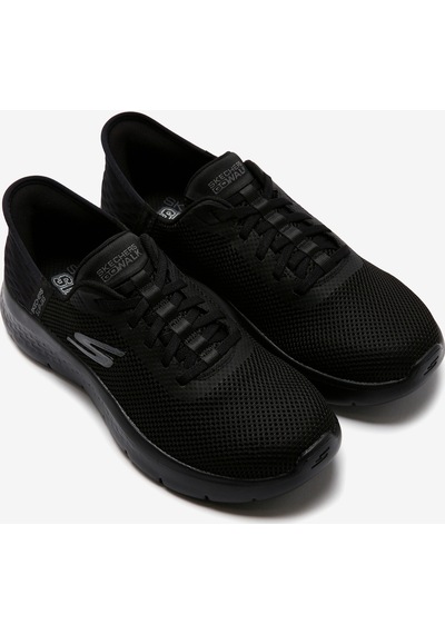 Skechers Slip-ins: Go Walk Flex - Grand Entrance Kadın Siyah Yürüyüş Ayakkabısı 124975tk Bbk Siyah