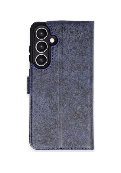 Samsung Galaxy S24 Fe Kılıf Trend S Plus Kapaklı Kılıf - Lacivert
