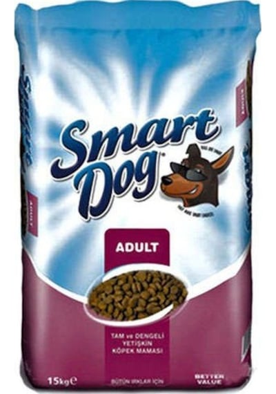 Smart Dog Biftekli Yetişkin Köpek Maması 15 KG