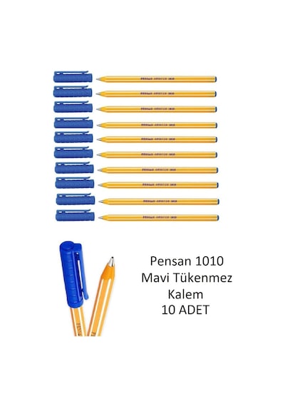 1010 Mavi Tükenmez Kalem Ofispen 10 Adet