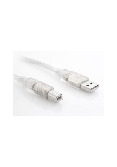 S-Link Sl-U2005 Usb2.0 5M Şeffaf Yazıcı Kablo S-Link Sl-U2005 Usb2.0 5M Şeffaf Yazıcı Kablo