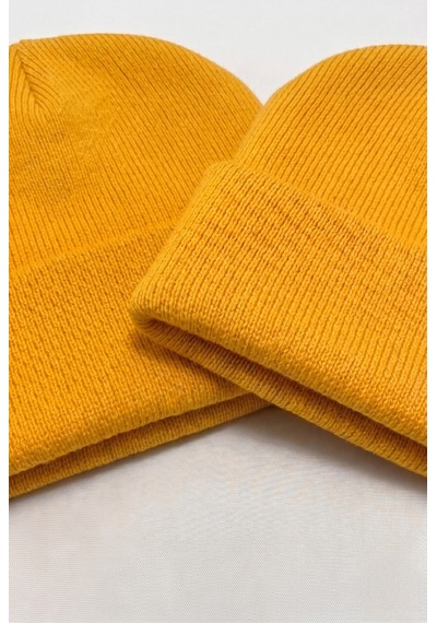 Moibody Premium Unisex Beanie Bere Seti 2 Li Paket Turuncu Turuncu