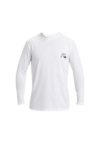 Quiksilver Quıksılver Dna Bubble Logo Surf Tee Ls 101 Beyaz