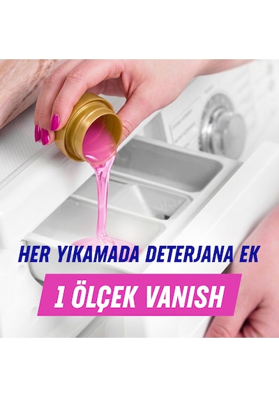 Vanish Oxi Action Kristal Beyaz Deterjan ve Leke Çıkarıcı Sıvı 2000ml