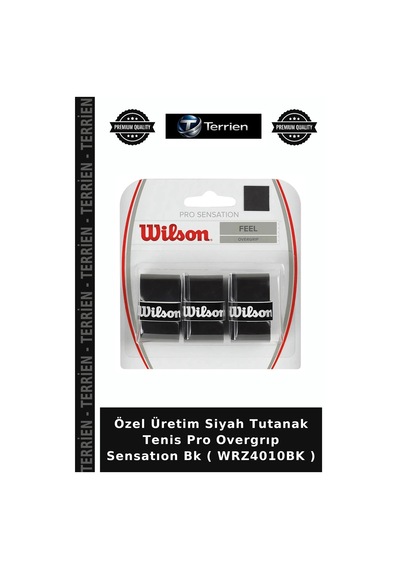 Delux Serisi Pro Overgrıp Sensatıon Bk Wrz4010bk Tutacak Tekli Malzeme Siyah