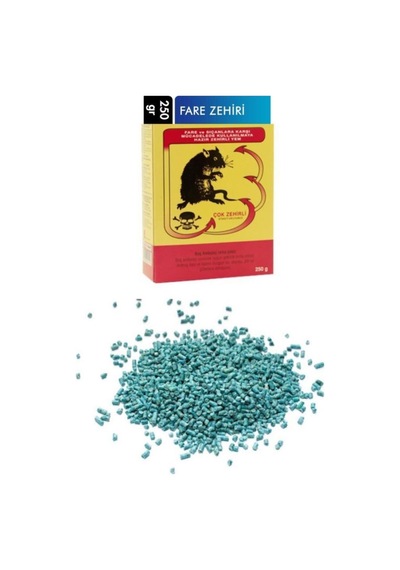 Hellove Fare Buğdayı Fare Yemi 250 Gr Sıçan Zehiri