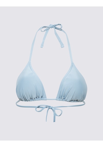 Marks & Spencer Regular Fit Üçgen Bikini Üstü T52008362H Mavi