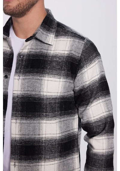 Tudors Erkek Slim Fit Dar Kesim Oduncu Kareli Kışlık Gömlek-32050 Çok Renkli Tudors Erkek Slim Fit Dar Kesim Oduncu Kareli Kışlık Gömlek-32050 Çok Renkli