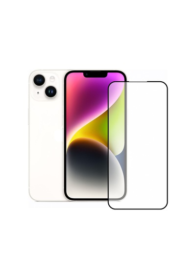 Apple Uyumlu   iPhone 14 Plus Ekran Koruyucu Seramik Nano 9D Tam Kaplama