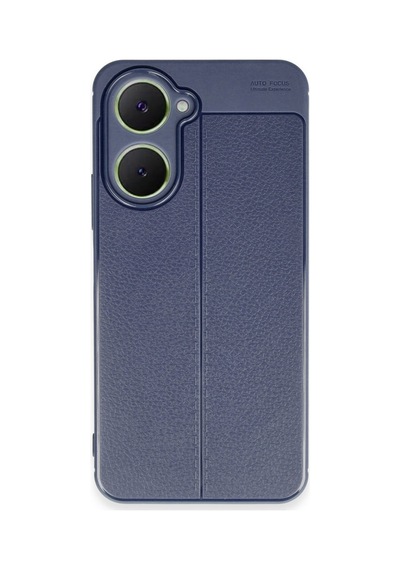 Vivo Y18 Uyumlu Kılıf Auto Focus Kapak - Lacivert