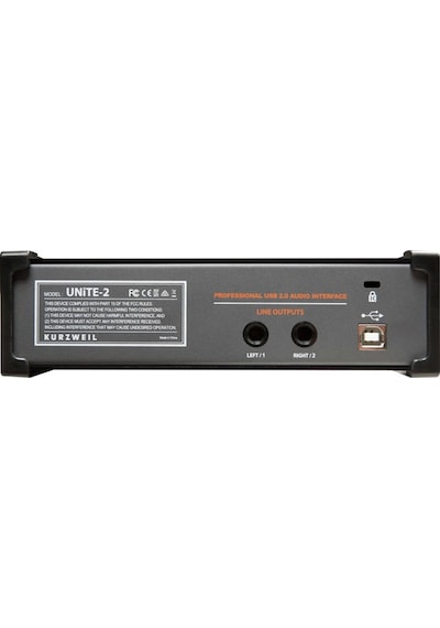 Kurzweil Unıte-2 Profesyonel Usb Ses Kartı 2 Giriş / 2 Çıkış Yü