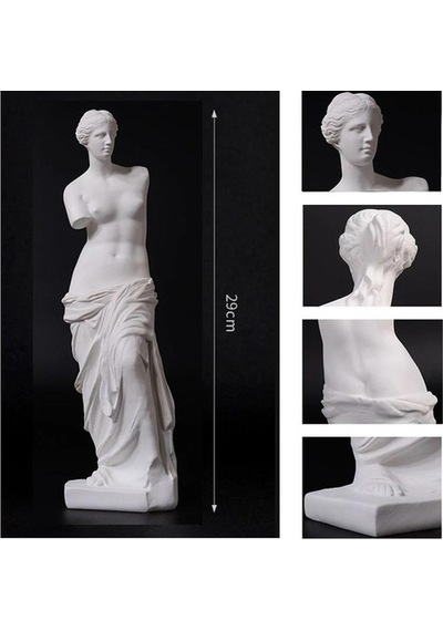 Cajuart Tanrıça Venüs Sanatsal Biblo 29 Cm Dekor Aşk Ve Güzellik