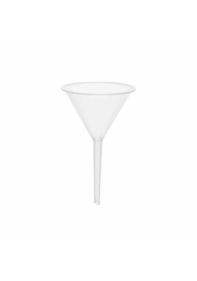 Borox Plastik Analitik Huni 50mm - Laboratuvar Hunisi
