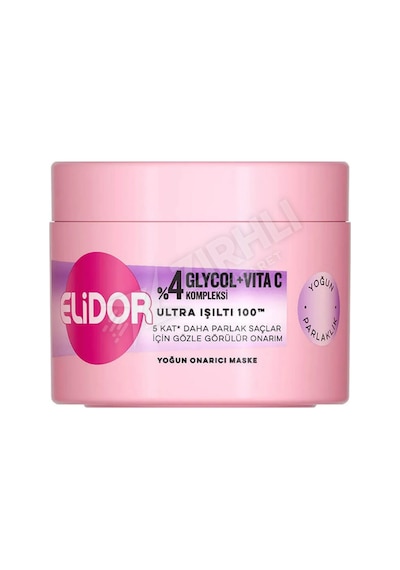 2 Adet Elidor Ultra Işıltı Yoğun Onarıcı Saç Bakım Maskesi 220 Ml