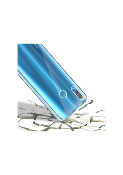 Huawei P Smart 2019 Kılıf 360 Tam Koruma Şeffaf Silikon Renksiz
