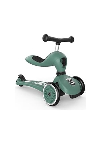 Highwaykick 1 Oturaklı Çocuk Scooter Yeşil 160629-96269 1-5 Yaş Dayanıklı Yapı Kompakt Tasarım Pürüzsüz Sürüş Açık Mavi