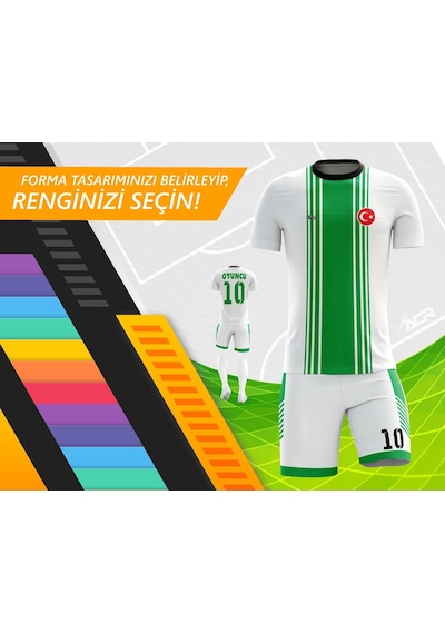 Acr Giyim Kişiye Özel Futbol Forması - Dizayn : Sütun
