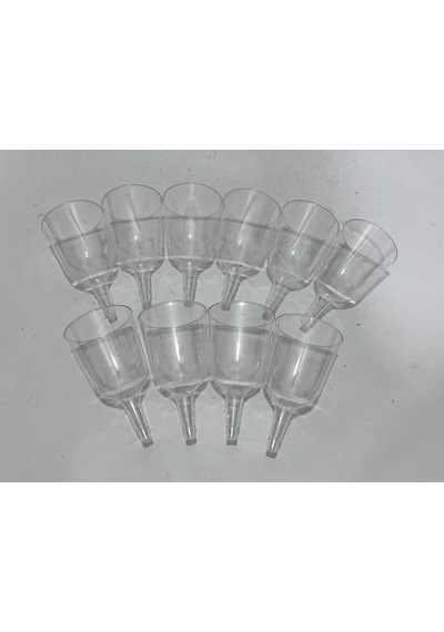 Plastik Kadeh Başlığı 10 Adet Yarı Mamül