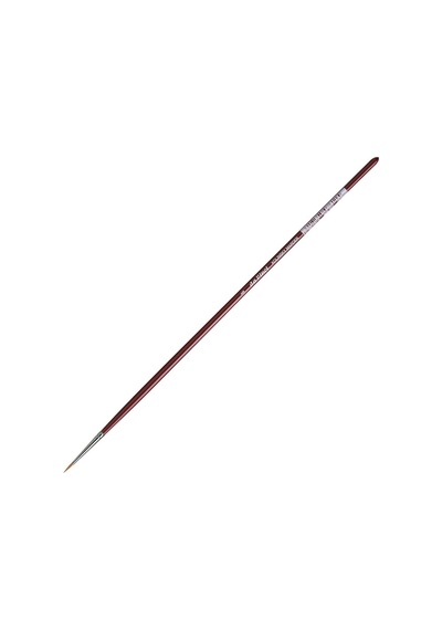Da Vinci : Kolinsky Kızıl Samur Kılı Yuvarlak Yağlı Boya Fırçası : Seri 1610 : No:4